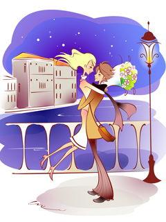 爱情故事的图片